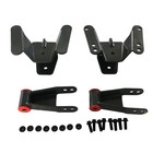 Rear 4 Inch Leveling Lift Hanger Shackle Kit For 1973-1987 Chevy Gmc C10
