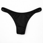 Lightweight Tucking Gaff Black   Breathable   Thong Back   Trans Women