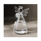Angel Design Glass Vases Clear Flower Plant Terrarium Container Hanging Vase    