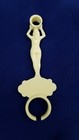 10   Plastic Vtg 1950 s Naked Lady Fingertip Ring joint  Straw  Cigarette  holder