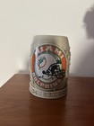 Vintage 3d Miami Dolphins Beer Stein Coffee Mug Nfl Football