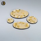 Classic Desert   Battle-ready Round Bases  painted 