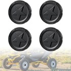 Center Hub Caps For Can-am Maverick R Max X Rs 2024 2025  Utv Durable Pp Black 