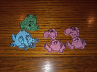 Vintage  Freakies Cereal Magnets Set Of 4