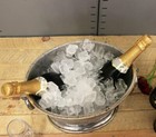 Alfred Gratien Large Vintage Champagne Bucket Oval Cooler Traditional Ice Heavy 