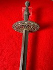 Antique 18th 19th Century British Courtier Officer Dress Sword Parrying Dagger