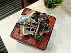 Custom Engraved Gift Vintage Brass Ship History Vintage Nautical Sextant