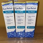 3x Bausch And Lomb Advanced Eye Relief Wash 4 Fl Oz Each Exp  01 2026