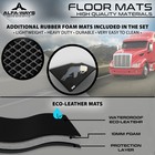 Floor Mats Fits Peterbilt 587  Truck Floor Mats Prestige-line - Black 