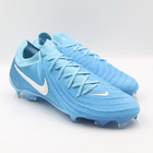 Nike Phantom Gx 2 Pro Fg Mens Soccer Cleats Blue Fury White Fj2563 400