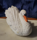 Vintage Swan Figurine Porcelain Royal Heritage Bird Lovely  Mark 