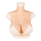 Silicone Breast Forms C-h Cup Breast Plates Fake Boobs Crossdresser Drag Queen