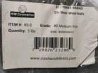  5 Lb  Steel Wool Roll Grade  0  medium Fine  Isw Corp 