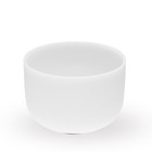 440hz 20inch E Note Frosted Quartz Heart Chakra Crystal Singing Bowl Clear Sound