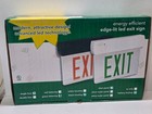 All-pro Exit Sign  Green Only Led  Light Open Box