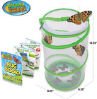 Butterfly Growing Kit - Live Caterpillar To Butterfly Project For Kids - Include