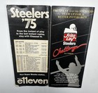 1975   1985 Pittsburgh Steelers Media Guide Franco Harris Terry Bradshaw Blier
