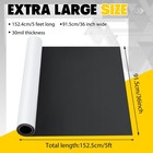 Relaxweex 36 Inch X 5 Ft X 30 Mil Extra Large Adhesive Magnetic Sheet Roll