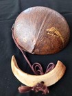 Edo Period Antique Netsuke Chuka Cup Lacquer   Makie Used Rare Collector s Item