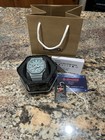 Casio G-shock Gray Analog digital Quartz 200m Resin Shock Resistant Box Papers