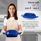 Dutch Oven For Sourdough Bread Baking     Enamelled Cast Iron Bread Loaf Pot