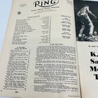 1954 Oct - The Ring Boxing Magazine     Hall Of Fame Cover Rocky Marciano Ta5