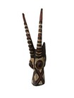 African Bobo Antelope Wood Carved Mask From Burkina Faso  Vintage 11   x3   