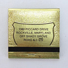 Sebastian s Restaurant   Lounge Rockville Maryland Vintage Advertising Matchbook