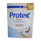 16 Bars Protex Pro Hydration Milk Protein   Coconut Antibacterial Soap   
