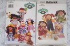 Lot Of 5 Vtg Butterick Cabbage Patch Kids Doll Clothes Patterns 4556 5902 6508 
