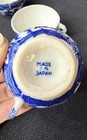 Vintage Made In Japan Blue Willow 51pc Child   s Tea Set Children s White   Blue