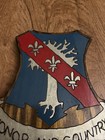 327th Parachute Infantry Regiment Crest Carving dui pir 101st Airborne Division