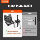  Vevor Gear Puller Set 3  And 7  Puller Kit 3 Jaw Gear Bearing Flywheel Pulley 