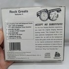 Karaoke Kompact Disc Graphics Sing The Hits Of Rock Greats Volume 4 Cd   G 