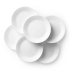 Corelle Winter Frost White 8 5  Lunch Plate  Set Of 6