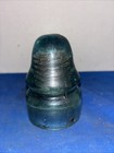 Vintage Brookfield New York Aqua Green Glass Electric Insulator 45 Cliff St 
