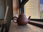 New Yixing Red Clay Teapot Zhuni Pear Half-handmade - 115cc