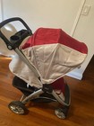 Chicco Bravo Single Stroller Red gray Canopy Cup Holder Five-point Harness