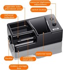 Automatic Cigarette Rolling Machine Electric Led Intelligent Sensing Tobacco Inj