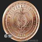 1 Oz Copper Round - Freedom Girl