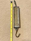 Vintage Hanson  895 Viking Brass Face Hanging Scale 50lb  Works
