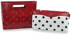 Women Two Piece Patchwork Hand Tote Set Carry All Handbags
