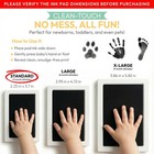 Clean Touch Ink Pad For Baby Handprints And Footprints     Standard  Black 