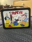 Ultra Rare - Vintage 1962 Metal Popeye Lunchbox Set