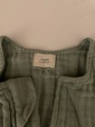 Mushie 100  Organic Cotton Sleep Sack 0-6 Months And Halo Sleep Sack Lot 