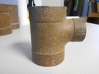 Nos Dwv Brass 2  To 1 1 4  Tee Sweat Fitting