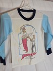 Vintage Indiana Jones Temple Doom 1984 Movie Boys Shirt Pajama Top Size Small