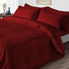 1000 Or 1200 Tc Egyptian Cotton All Bedding Item Burgundy Stripe All Sizes
