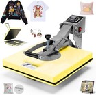 15 x15  Clamshell Digital Heat Press Machine T-shirt Transfer Sublimation Print   