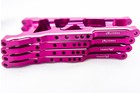 Cr  f   R  Pink Aluminum A-arms For Traxxas Slash 4x4  Rustler  Stampede